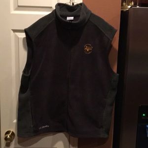 Men’s Columbia fleece vest
